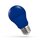 Spectrum LED Leuchtmittel Birnenform 5W E27 Blau 270°