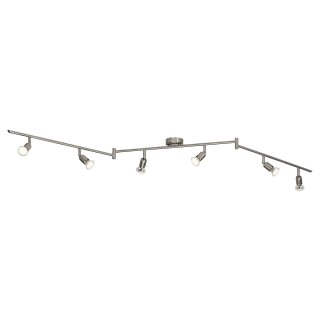 BreLight LED Deckenstrahler Armon Eisen 6 x 3W 1500lm warmweiß 3000K schwenkbar
