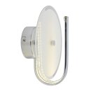 Näve LED Wand- & Deckenleuchte Lucca Silber Ø12cm 6,5W 455lm warmweiß 3000K