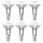 6 x Osram LED Leuchtmittel Glas Reflektor R50 4,3W = 60W E14 matt warmweiß 2700K 36°