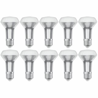 10 x Osram LED Glas Reflektor R63 Superstar 5,9W = 60W E27 927 warmweiß 2700K Ra>90 DIMMBAR