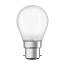 Osram LED Filament Leuchtmittel Tropfen 5W = 40W B22d matt 470lm warmweiß 2700K DIMMBAR