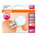 Osram LED Filament Leuchtmittel Tropfen 5W = 40W B22d matt 470lm warmweiß 2700K DIMMBAR