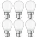 6 x Osram LED Filament Leuchtmittel Tropfen 5W = 40W B22d...