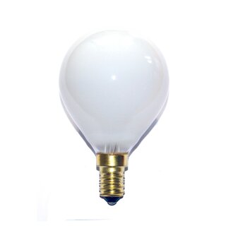 1 x Globe Glühbirne 25W E14 OPAL G60 60mm Globelampe 25 Watt Glühlampe Glühbirnen Glühlampen