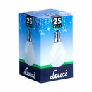 Leuci Glühbirne Tropfen 25W E14 Opal Weiss MATT...