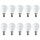 10 x Leuci Glühbirne Tropfen 25W E14 Opal Weiss MATT Glühlampe 25 Watt Kugellampe warmweiß dimmbar