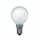 10 x Leuci Glühbirne Tropfen 60W E14 matt Glühlampe P45 Kugel warmweiß dimmbar