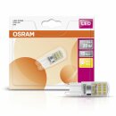 9 x Osram LED Stiftsockel Leuchtmittel Star Pin 1,9W = 20W G9 warmweiß 2700K