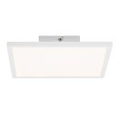 Brilliant LED Deckenaufbau Panel Ceres Weiß 25x25cm 10W 1000lm warmweiß 3000K