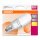 6 x Osram LED Star Stick Leuchtmittel Röhre 10W = 75W E27 matt BLI warmweiß 2700K