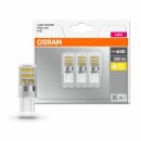 3 x Osram LED Leuchtmittel Stiftsockellampe Base Pin 20...