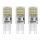 3 x Osram LED Leuchtmittel Stiftsockellampe Base Pin 20 1,9W = 20W G9 200lm warmweiß 2700K