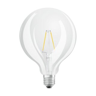 Osram LED Parathom Filament Leuchtmittel G125 Globe 2,5W = 25W E27 klar 250lm warmweiß 2700K