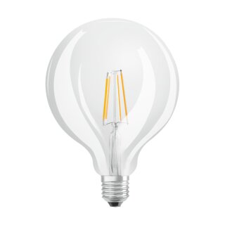 Osram LED Parathom Filament Leuchtmittel G125 Globe 4W = 40W E27 klar 470lm warmweiß 2700K