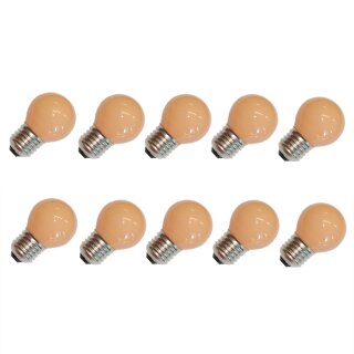 10 x Tropfen Glühbirne Softone Flame Terracotta 40W E27 Glühlampe Glühbirnen 40 Watt Glühlampen