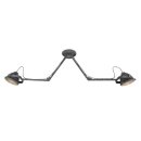 Brilliant Wandlampe Deckenleuchte Carmen Beton Industrie...