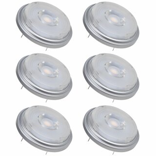 6 x Osram LED Parathom Pro AR111 Reflektor 11,5W = 75W G53 800lm 12V 927 warmweiß 2700K Ra97 24° DIMMBAR