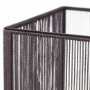 Brilliant Stehleuchte Cage Nickel Bronze 150cm max. 30W E27 ohne Leuchtmittel mit Fußschalter