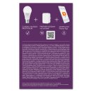 Ledvance LED Smart+ Birne 9W = 60W B22d matt 806lm RGBW 2700K-6500K Dimmbar Amazon Alexa & Google ZigBee