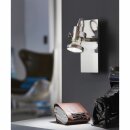 Eglo LED Wandlampe Deckenleuchte Tukon 3 Nickel-matt 3,3W...