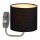 Brilliant Wandleuchte Sandra Eisen/Schwarz max. 40W E14 ohne Leuchtmittel