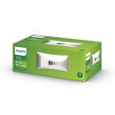 Philips Außenwandleuchte myGarden Seedling Edelstahl IP44 23W E27 1430lm warmweiß 2700K Sparlampe