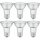6 x Osram LED Leuchtmittel PAR20 Reflektor 5W = 50W E27 345lm warmweiß 2700K 36° DIMMBAR