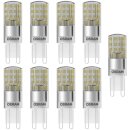 9 x Osram LED Leuchtmittel Stiftsockel Star 2,6W = 30W G9...