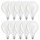 10 x Osram LED Parathom Filament Leuchtmittel G125 Globe 2,5W = 25W E27 klar 250lm warmweiß 2700K