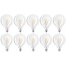 10 x Osram LED Parathom Filament Leuchtmittel G125 Globe...