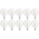 10 x Osram LED Parathom Filament Leuchtmittel G125 Globe...