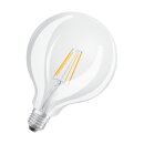 10 x Osram LED Parathom Filament Leuchtmittel G125 Globe 4W = 40W E27 klar 470lm warmweiß 2700K