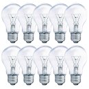 10 x Müller-Licht Glühbirne 25W E27 klar Glühlampe 25 Watt warmweiß dimmbar