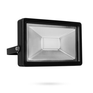 Smartwares LED Wandstrahler Fluter Schwarz IP65 30W 1950lm 840 neutralweiß 4000K 100°