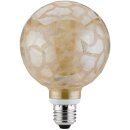 Paulmann ESL Energiesparlampe Globe G100 10W = 40W E27 Krokoeis gold warmweiß 2700K