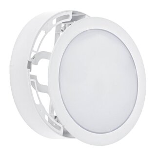 Spectrum LED Aufbau- & Einbaupanel Downlight ALGINE 2in1 Weiß rund Ø17cm 12W 1200lm Neutralweiß 4000K 110°