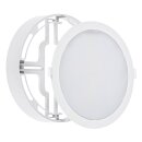 Spectrum LED Aufbau- & Einbaupanel Downlight ALGINE 2in1 Weiß rund Ø22,3cm 18W 1800lm warmweiß 3000K 110°