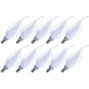 10 x Arteko LED Filament Leuchtmittel Windstoß...
