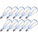10 x Arteko LED Filament Leuchtmittel Edison ST64 4,5W =...