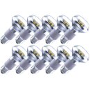 10 x Arteko LED Filament Leuchtmittel R63 Reflektor 5W =...