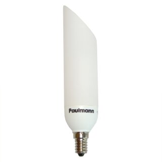 Paulmann ESL Energiesparlampe Röhre 5W E14 DecoPipe schräg matt warmweiß 2700K