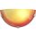 Brilliant Wandleuchte Wandhalbschale Mauritius 30cm Orange max. 60W E27 ohne Leuchtmittel