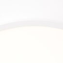 Brilliant LED Deckenaufbau-Panel Buffi rund Ø45cm Weiß 30W 3000lm warmweiß 2700K