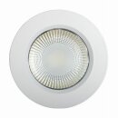 Duolec LED Einbauleuchte Downlight Weiß rund...