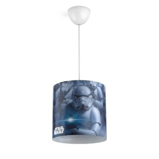 Philips Pendelleuchte StarWars Blau Ø26cm max. 23W E27 ohne Leuchtmittel