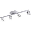 Brilliant LED Deckenleuchte 90-Degree Aluminium 4 x 3,6W...