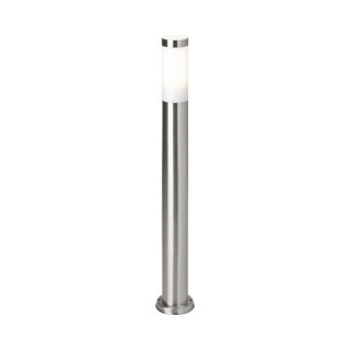 Lalumi Außenleuchte Stehleuchte Dody 110cm Edelstahl IP44 max. 10W E27 ohne Leuchtmittel