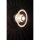 Brilliant Halogen Wand- & Deckenleuchte Silke Eisen klar 33W G9 458lm warmweiß 2800K mit Schatteneffekt