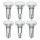 10 x Osram LED Leuchtmittel Star Glas Reflektor R63 4,3W = 60W E27 345lm Warmweiß 2700K 36°